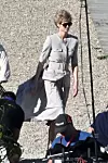 Elizabeth Debicki tijekom snimanja pete sezone.