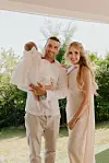 Maja Lena Lopatny sa životnim partnerom Karlom Šeparovićem i njihovom Mabel Ritom