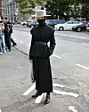 An attendee at NYFW 2020 street fashion outside Rebecca Minkoff Street Style, Spring Summer 2021, New York Fashion Week, USA - 15 Sep 2020,Image: 558179190, License: Rights-managed, Restrictions: , Model Release: no, Credit line: Stephen Lovekin / Shutterstock Editorial / Profimedia