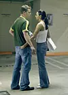 Matt i Luciana snimljeni 2004. dok su bili još cura i dečko