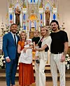 Anthony i Lucy Mary Artukovich, Nicole Artukovich Stewart i Liam Stewart