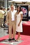 Matt i Luciana 2007. na svečanosti povodom Mattove zvijzde na stazi slavnih