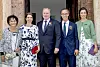 29-09-2018 Parma Family de Bourbon de Parme visiting the Steccata church in Parma, Italy. Prince Carlos de Bourbon de Parme and Princess Annemarie and Prince Jaime and Princess Viktoria Aunt princess Maria Teresa Start of missions commissioned by Don James Schianchi and Don Rosolo Tarasconi and ceremony awards (decided in Sacrestie van de Steccata) ., Image: 389198705, License: Rights-managed, Restrictions: , Model Release: no, Credit line: PPE/face to face / Face to Face / Profimedia