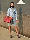 An attendee at NYFW 2020 street fashion outside Rebecca Minkoff Street Style, Spring Summer 2021, New York Fashion Week, USA - 15 Sep 2020,Image: 558178972, License: Rights-managed, Restrictions: , Model Release: no, Credit line: Stephen Lovekin / Shutterstock Editorial / Profimedia