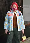 An attendee at NYFW 2020 street fashion outside Rebecca Minkoff Street Style, Spring Summer 2021, New York Fashion Week, USA - 15 Sep 2020,Image: 558179020, License: Rights-managed, Restrictions: , Model Release: no, Credit line: Stephen Lovekin / Shutterstock Editorial / Profimedia