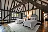 19-1-2020 Ellen DeGeneres and Portia de Rossi have just bought this house in Montecito, California for .607 million. There are 3 bedrooms and 2.5 bathrooms. Originally built in Surrey, England, the mid-1700s house was dismantled, shipped and reconstructed on the 1.3 acre plot. They are planning to update and then resell the house for a profit. Pictured: Ellen DeGeneres's house, Image: 493755517, License: Rights-managed, Restrictions: , Model Release: no, Credit line: MOVOTO / Planet / Profimedia