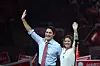 Justin Trudeau i Sophie Gregoire Trudeau u pobjedničkoj, 2015. godini