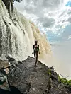 Vodopad u Nacionalnom parku Canaima u Venezueli