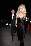Amber Heard is seen arriving with her new girlfriend at the Oscars WME party . Her date was very protective as she stopped a moving SUV. 07 Feb 2020, Image: 497111157, License: Rights-managed, Restrictions: World Rights, Model Release: no, Credit line: 007 / MEGA / The Mega Agency / Profimedia