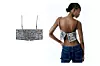 Svjetlucavi crop top Zara (299,90 kn; 39,80 eura)