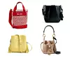 Bucket torba od isprepletene kože Miu Miu €950/ crna bucket torba Moito 179,90 kn/ bucket torba od brušene kože Reserved 199,90 kn/ mini tote torba See By Chloe €325