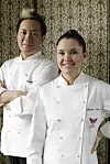 Karime López i Takahiko Kondu