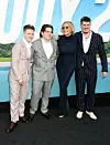 Roan Stone, Quinn Stone, Sharon Stone i Laird Stone u jednom od rijetkih zajedničkih pojavljivanja na crvenom tepihu