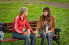 TOXIC TOWN, from left: Jodie Whittaker, Aimee Lou Wood, (Season 1, ep. 104, aired Feb. 27, 2025). photo: Ben Blackall/?Netflix/Courtesy Everett Collection