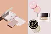 FENTY BEAUTY Invisimatte Instant Setting + Blotting Powder Refill puder za fiksiranje make-upa sa zamjenjivom patronom, 32 €/ 2 KYLIE COSMETICS Veganski puder u prahu, 30,39 €/ LA MER Transparentni puder u prahu njeguje i fiksira make-up, 139,79 €/ TOO FACED Born This Way puder u prahu, 40,99 €