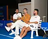 Marin Čilić, Ivan Vukušić i Dino Prizmić