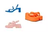 Natikače na petu Pull&Bear (179,90 kn)/ sandale Nly by Nelly; Zalando (338 kn)/ japanke na platformu Coperni; Mytheresa (2877 kn)