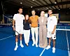 Marin Čilić, Nika Franceschi, Ivan Vukušić, Nika Tomić i Dino Prizmić