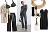 Grudnjak s čipkom 173,22 kn/22,99 € H&M/ Vuneni kaput 599,90 kn/79,62 € RESERVED/ Kožnate hlače 2999 kn/398,04 € MASSIMO DUTTI/ Pozlaćeni choker 549 kn/72,86 € MASSIMO DUTTI/ Ruž za usne L’absolu Rouge 295 kn/39,15 € LANCOME/ Korzet haljina od tafta i šljokica 1299,90 kn/172,53 € MANGO/ Parfem J’adore 100 ml 1189 kn/157,81 € CHRISTIAN DIOR