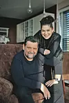 Ponosni otac: Albinova kći Mihaela Uršić bila je asistentica produkcije u serijalu ‘Dnevnik velikog Perice’.