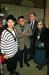 Roditelji glazbene legende na njegovom pogrebu u studeno 1991.