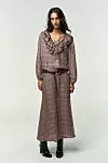 Karirana bluza s volanima - prije 29,95 eura, sada 19,99 eura