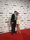 S kolegom i filmskim partnerom Bernardom Tomićem u Karlovym Varyma
