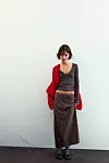 Satinirana midi suknja - prije 22,95 eura, sada 15,99 eura