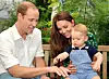 Princ William, Kate i jednogodišnji George
