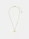 Gold Tone 14ct Gold-Plated T-Bar orglica - 31 euro