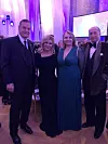 Kolinda je na svečanosti nosila elegantnu, crnu haljinu.