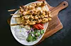 Pileći souvlaki s tzatziki umakom