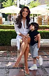 Eva Longoria u društvu sinčića Santija