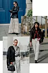 Kožna jakna u street style kombinacijama Fotografije: Profimedia