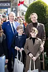 Princ Albert II i Princeza Charlene od Monaka s blizancima, Jacquesom i Gabriellom
