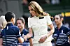 U cijelu kombinaciju sjajno se uklopila i ljubičasto zelena mašna koja simbolizira All England Club, čija je Kate pokroviteljica