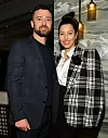 WEST HOLLYWOOD, CALIFORNIA - FEBRUARY 03: (L-R) Justin Timberlake and Jessica Biel pose for portrait at the Premiere of USA Network's