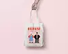 'Dalmatian Power Couple' tote bag - 12 eura