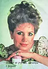Punđa i pramenovi - stil s početka 80-ih, kad je sama reklamirala kozmetiku koju je i proizvodila