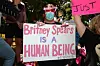 Fanovi na prosvjedu Free Britney 2021.