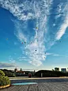 Letovi balonom su svakodnevni ako vremenske prilike dopuštaju.