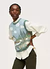 H&M Knitted gilet with print - 249.90 kn