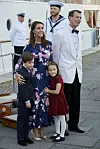 Princ Joachim 2017. sa suprugom Marie, sinom Henrikom i kćeri Atheom