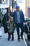 Bradley Cooper, Irina Shayk i Lea u šetnji New Yorkom