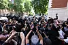 Ispred zgrade londonskog suda nije bilo glumčevih obožavatelja