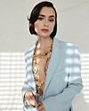 Lily Collins haircut