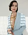 Lily Collins haircut