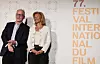 Thierry Frémaux, direktor filmskog festivala u Cannesu u društvu predsjednice festivala Iris Knobloch