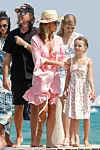 July 23rd, 2020 - Saint Tropez Amanda Holden Chris Hughes arriving at Club 55 ****** BYLINE MUST READ : © Spread Pictures ****** ****** No Web Usage before agreement ****** ******Please hide the children's faces prior to the publication****** ****** Stricly No Mobile Phone Application or Apps use without our Prior Agreement ****** Enquiries at photo@spreadpictures.com,Image: 546608357, License: Rights-managed, Restrictions: WORLDWIDE, Model Release: no, Credit line: MCC / Spread Pictures / Profimedia