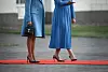 French President Emmanuel Macron and his wife Brigitte are welcomed by Lithuania's President Gitanas Nauseda and his wife Diana Nausediene as they arrive at the Presidential Palace in Vilnius, Lithuania on September 28, 2020.,Image: 560335989, License: Rights-managed, Restrictions: , Model Release: no, Credit line: Blondet Eliot/ABACA / Abaca Press / Profimedia